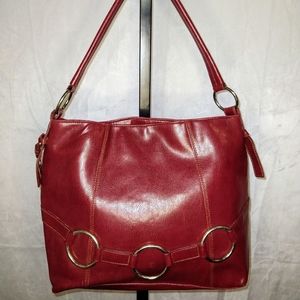 Women's Large Dark Red/Burgundy Xoxo Bag